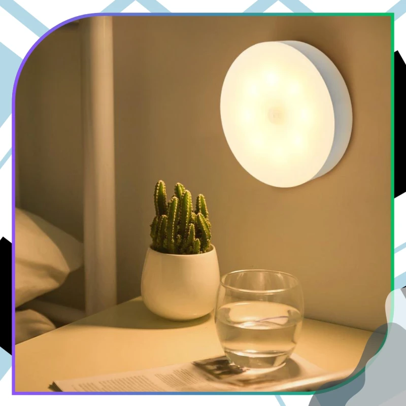Lampka LED dotykowa ścienna bezprzewodowa USB 10.webp