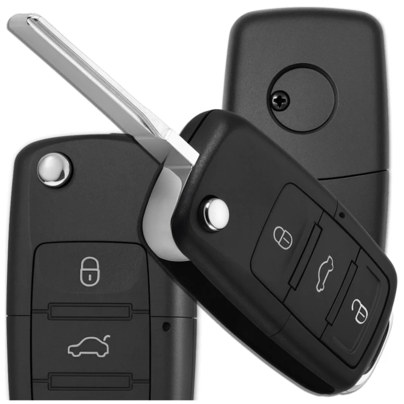 Obudowa kluczyka VW Golf Passat Tiguan Skoda Fabia Octavia Seat Leon 2.webp