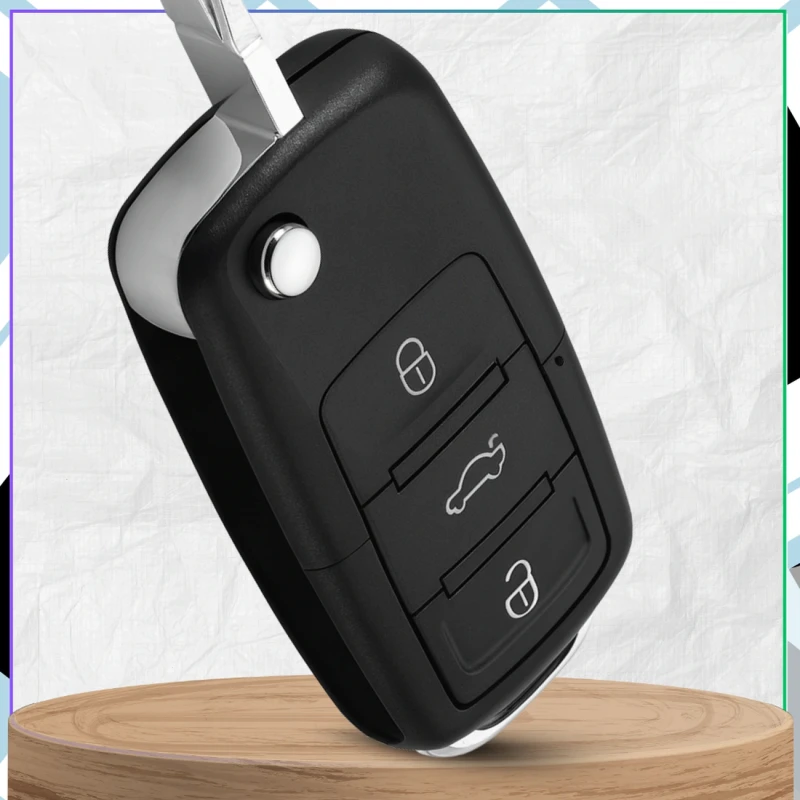 Obudowa kluczyka VW Golf Passat Tiguan Skoda Fabia Octavia Seat Leon 5.webp