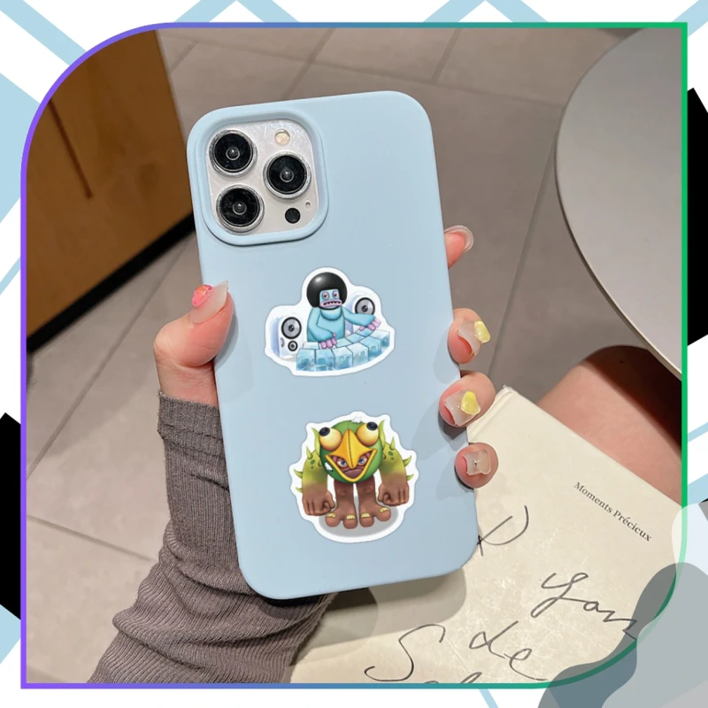Naklejki My Singing Monsters 60szt dla dzieci DIY dekoracja 4.webp