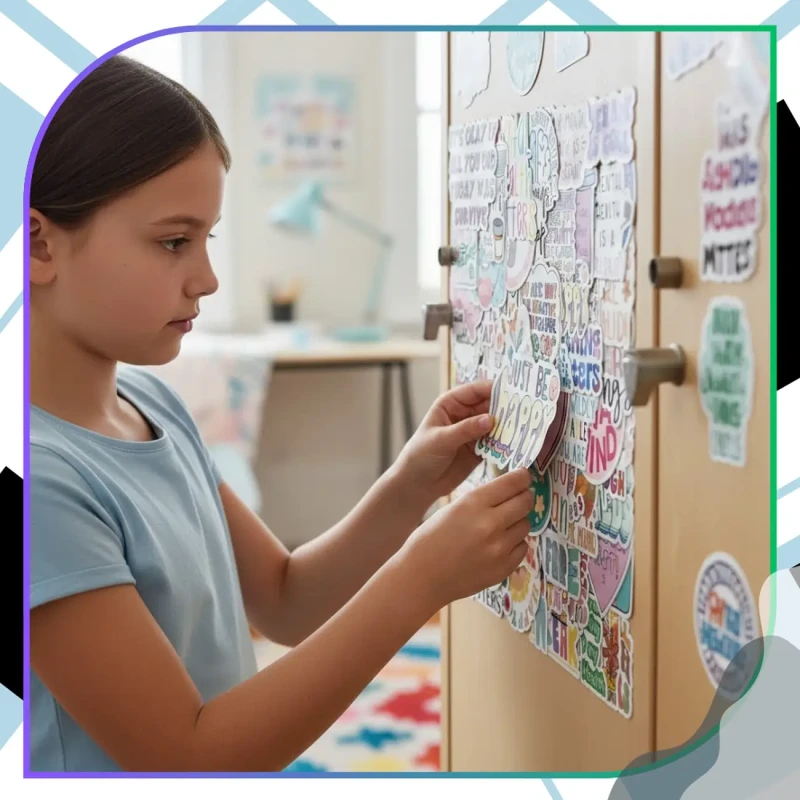 Naklejki inspirujące motywacyjne zestaw 100szt kolorowe dla DIY dekoracja 7.webp
