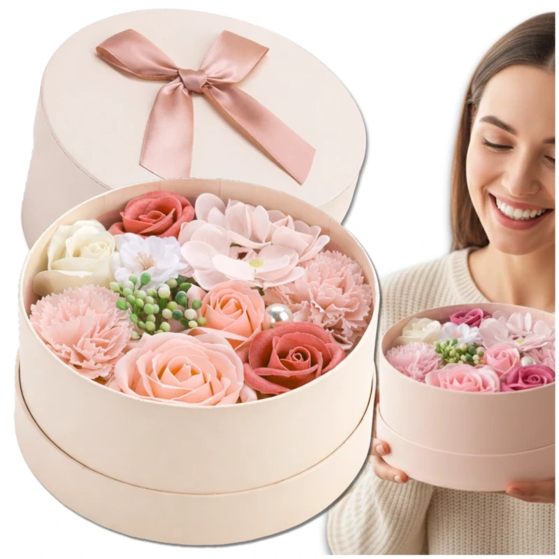 Flower Box zapachowe kwiaty mydlane zestaw prezent 3.webp