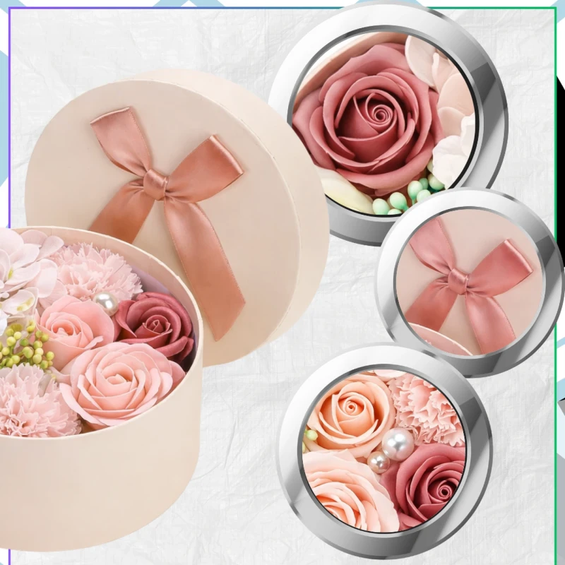 Flower Box zapachowe kwiaty mydlane zestaw prezent 5.webp