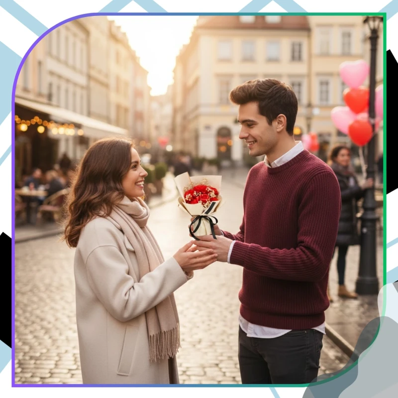 Flower Box mydlane róże kwiaty zapachowe zestaw prezent 10.webp