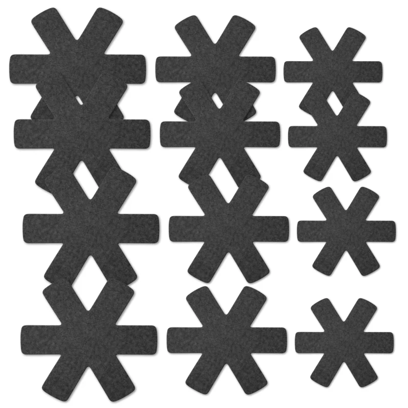 Przekładki filcowe ochronne do garnków i patelni ciemno szare zestaw 12 sztuk 10.webp