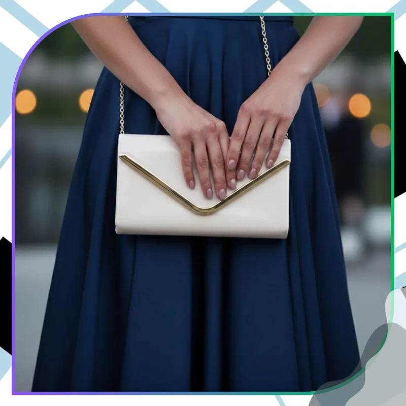 Kopertówka torebka wizytowa damska na ramie wieczorowa elegancka beżowa5.webp