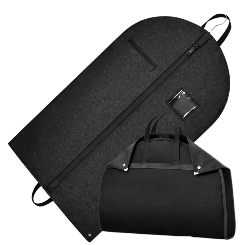 Ochronny pokrowiec podróżna torba na ubrania 60 x 120 czarny1.webp