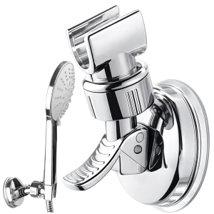 Uniwersalny uchwyt prysznicowy regulowany z przyssawką bez wiercenia