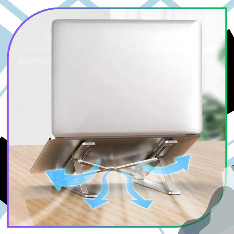 Ergonomiczna podstawka chłodząca do laptopa składana6.webp
