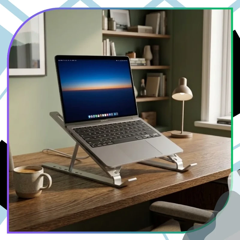 Ergonomiczna podstawka chłodząca do laptopa składana9.webp
