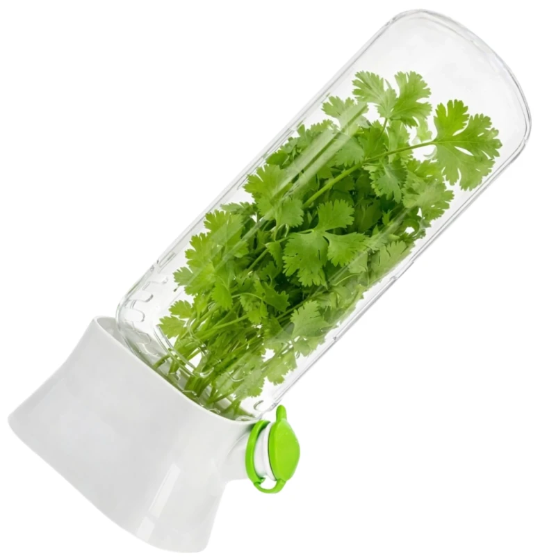Pojemnik Na Zioła Duży Organizer Do Lodówki Warzywa Świeżość 27cm1.webp
