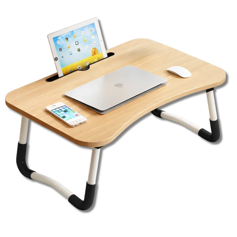 Stolik Pod Laptop Do Łóżka Składany Podstawka Biurko Z Miejscem Na Tablet1.webp