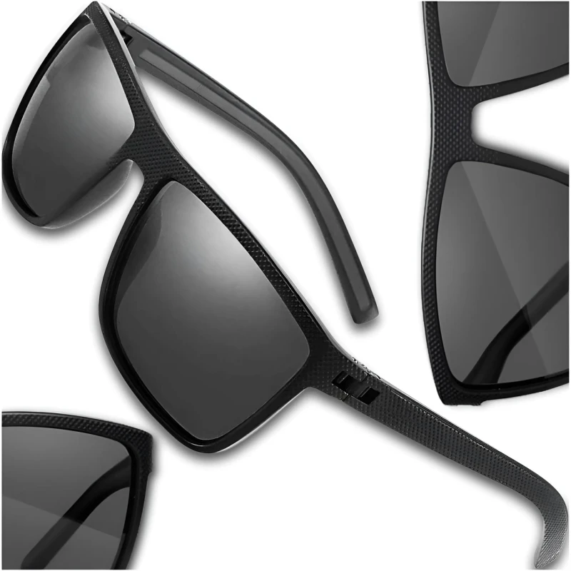 Sportowe okulary polaryzacyjne uniwersalne nerdy męskie czarne4.webp