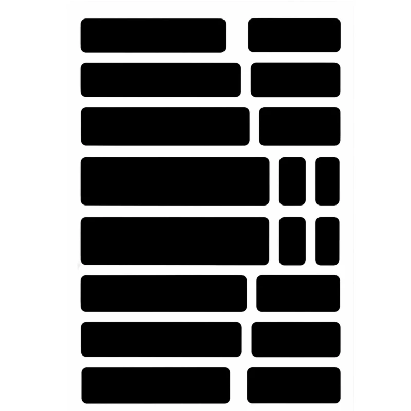 Samoprzylepne łatki naprawcze - czarne naszywki bez prasowania4.webp