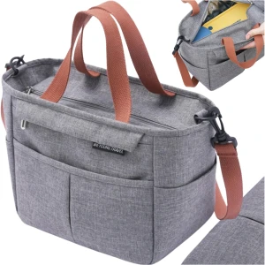 Torba LUNCH BOX termiczna na jedzenie śniadaniowa podróż pojemna