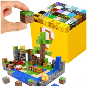 Magnetyczne Klocki Edukacyjne Konstrukcyjne 150 Elementów 12 Figurek
