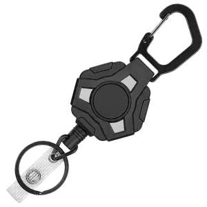 Brelok Retraktor Karabińczyk Uchwyt do Kluczy Identyfikatora