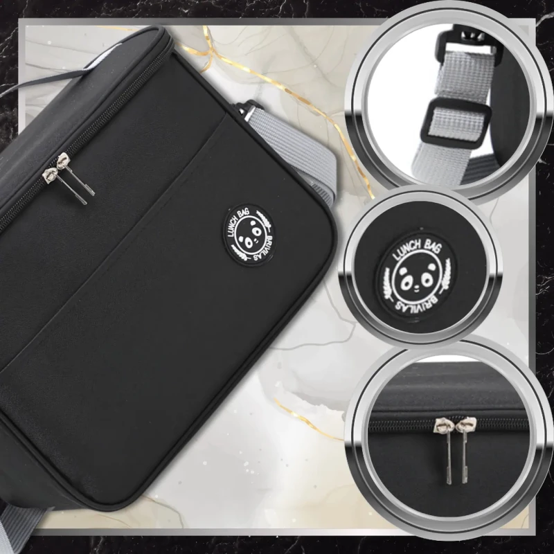 LUNCH BOX termiczna na jedzenie torba śniadaniowa 7.webp